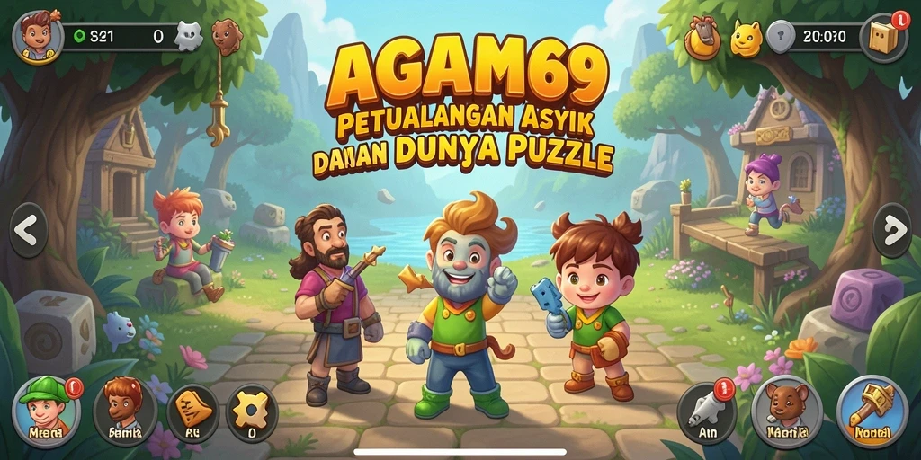 Tampilan menarik dari gameplay AGAM69 yang menantang.