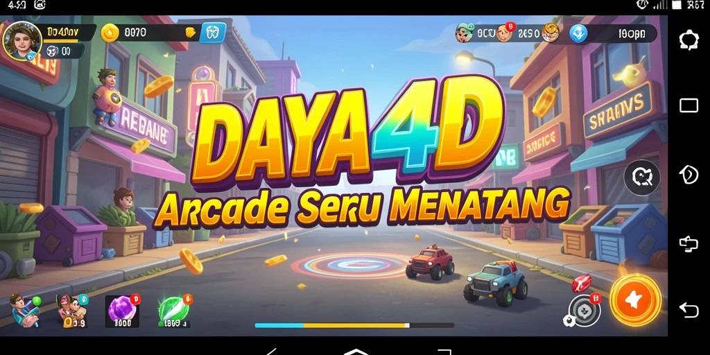 Screenshot utama gameplay <strong>DAYA4D</strong> menunjukkan momen seru saat menyelesaikan level.