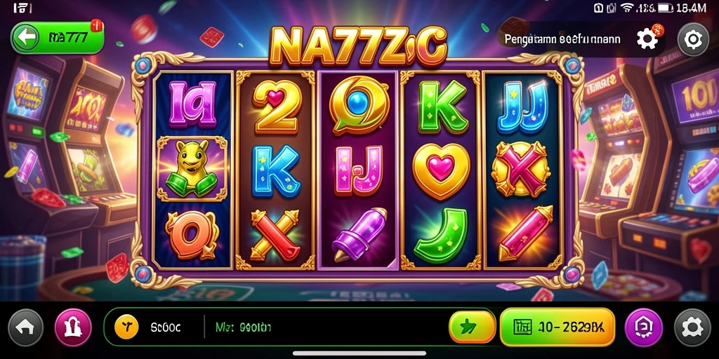 Gameplay Slot yang mengasyikkan di NA777 dengan efek visual yang menawan.