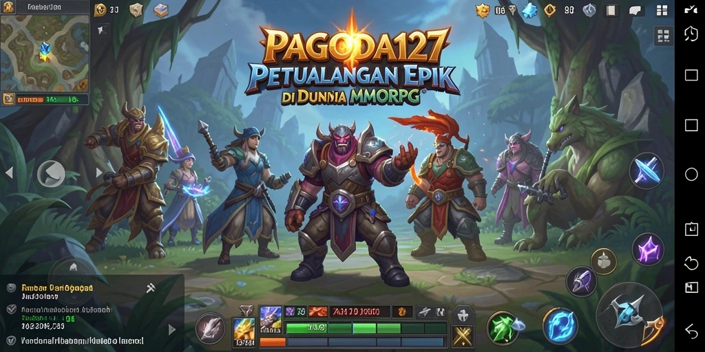 Antusiasme gameplay MMORPG di PAGODA127 dengan petualangan seru.