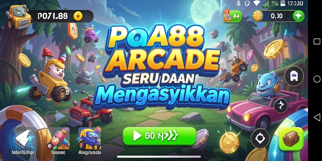 Screenshot utama POA88 menampilkan gameplay seru dengan berbagai rintangan.
