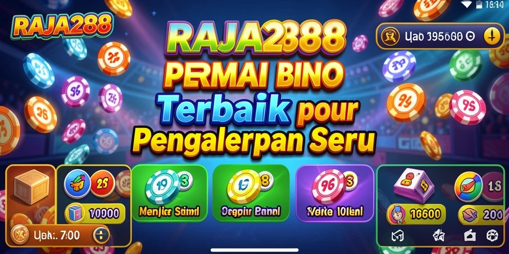 Tampilan gameplay RAJA288 yang menarik dengan suasana Bingo yang seru.