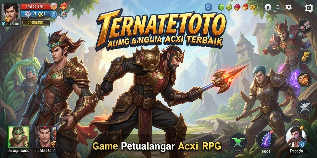 Gameplay TERNATETOTO yang menarik dan mendebarkan dalam dunia ARPG.